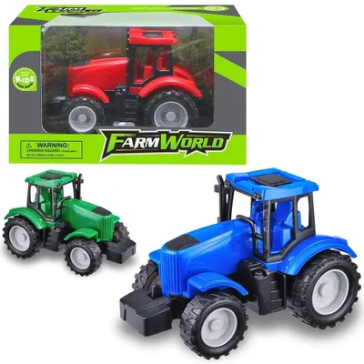 Zdjęcie produktu dla Traktor Autko Mini Traktorek Kolory Farma