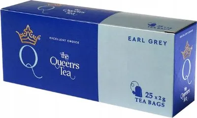 Obrázek produktu pro Černý čaj Queen's her Earl Grey 25 sáčků