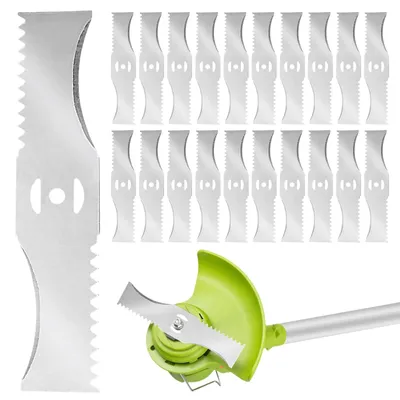 Produktbild von Omgoods – Set mit 20 Ersatz-Rasentrimmer-Messern für Gartengeräte