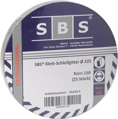 Produktbild von 25 Gitterleinen Trockenbau Schleifgitter 225mm Korn 150