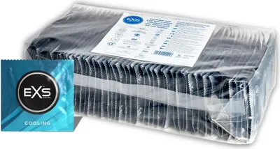 Zdjęcie produktu dla EXS Cooling 54 mm 144 szt. - prezerwatywy z efektem chłodzenia