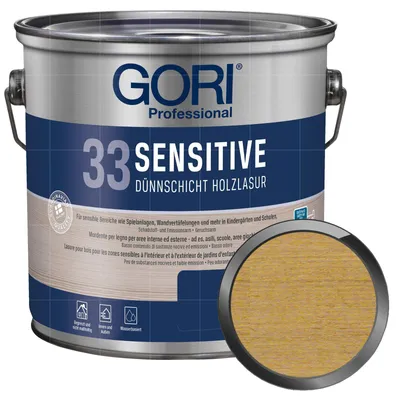 Produktbild von GORI 33 Sensitive 2.5 Liter Farblos