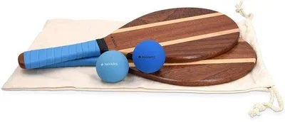 Image de Kit de beach-tennis - Raquettes et balles - Jeux de plage pour l'extérieur