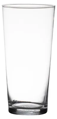 Produktbild von Blumenvase - Transparent - konisch - Glas - 29 x 16 cm