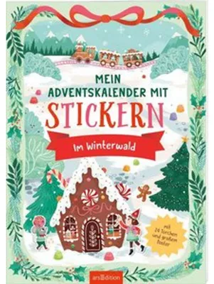 Obrázok produktu pre Môj adventný kalendár s nálepkami – V zimnom lese