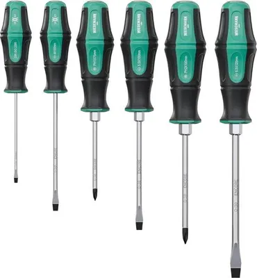 Obrázok produktu pre Profesionálny, vysoko kvalitný magnetický skrutkovač, sada 6 ks, presný