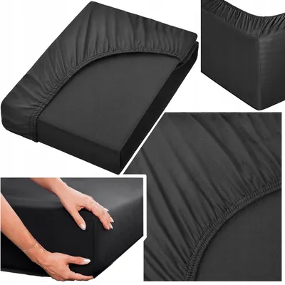 Produktbild von Estadi Spannbettlaken 180x200 cm 100% gekämmte Baumwolle