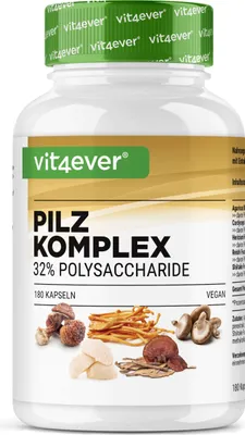 Obrázek produktu pro Komplex z hub – 180 tobolek s 750 mg extraktu