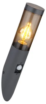 Produktbild von Wandleuchte, Fackel Design, anthrazit rauch, H 41 cm