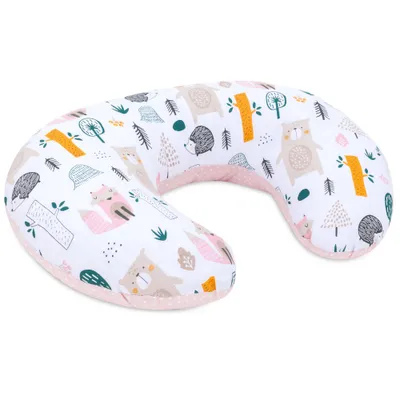 Obrázek produktu pro Bellochi Malý kojení s polštářem s krytem - vyrobený ze 100% bavlny - Certified - Baby Storage Polštář - mazlivý polštář - 40x60 cm Multifunkční polohování - 4Rest