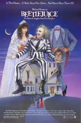 Produktbild von Beetlejuice Poster  + Ü-Poster