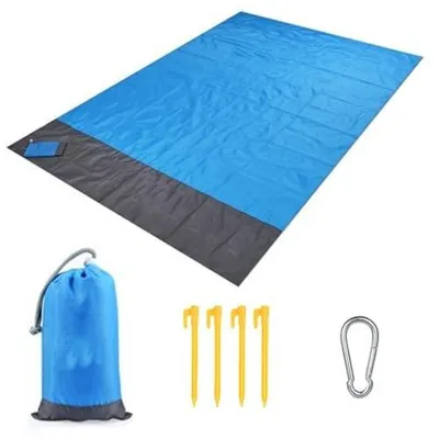 Zdjęcie produktu dla Mata plażowa wodoodporna antypoślizgowa koc 210X200 cm dla 5 8 osób