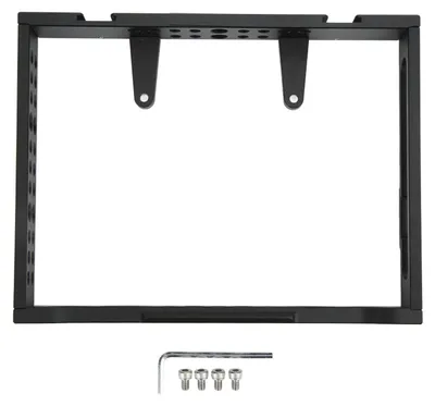 Zdjęcie produktu dla Klatka do monitora, stop aluminium, kilka otworów 1/4" i 3/8", profesjonalny uchwyt do kamery Feelworld FW759