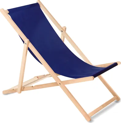 Obrázok produktu pre Bookwood Ležadlo bez podrúčky Ležadlo na opaľovanie Záhradné ležadlo 110 kg Mary Blue