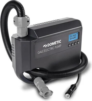 Produktbild von 12-V-Elektropumpe für aufblasbare Markisen –  – Gale Elektropumpe – Kabel mit Zigarettenanzünderstecker – 6 Adapter