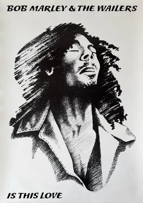Image de Bob Marley - Is This Love - 1978 - Affiche Poster - 50x72cm