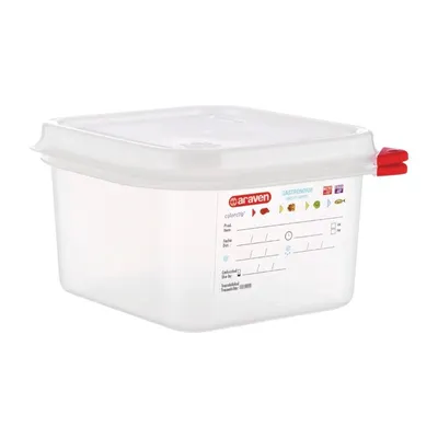 Produktbild von Araven GN1/6 Vorratsbehälter 1,7L (4 Stück)