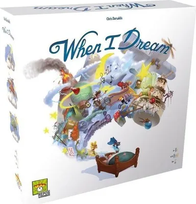 Image de Jeu de Société When I Dream ASMODEE, Jeu Onirique, 8 ans et +, 4 Joueurs ou Plus, 30 min