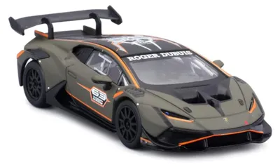 Image de Bburago 18-38305 - Maquette de voiture - Lamborghini Huracán Super Trofeo EVO2 (verte, échelle 1:43)