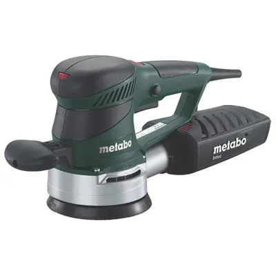 Zdjęcie produktu dla Metabo SXE 425 TurboTec, Losowa szlifierka oscylacyjna, Czarny, Zielony, Aluminium, 4200 RPM, 11000 RPM, 5 mm