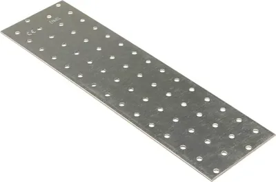 Produktbild von vidaXL Lochplatten 20 Stk. 2 mm 300x80 mm Verzinkter Stahl