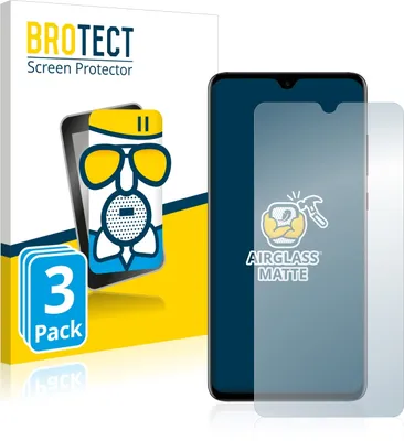 Produktbild von 3x BROTECT Entspiegelungs Schutzglas für Huawei Mate 20 Schutzfolie Panzer Folie Glas Display Schutz matt