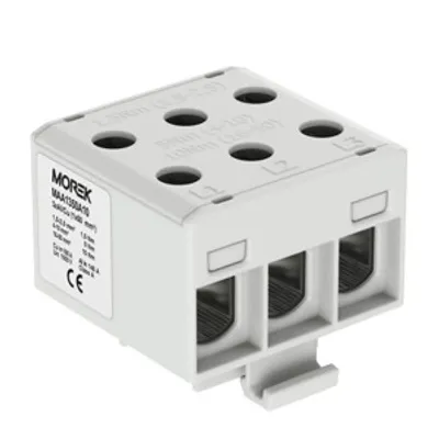 Obrázok produktu pre Hlavná káblová svorka 6x1,5-50mm2 sivá 3P OTL 50-3X MAA1350A10 Morek 4382