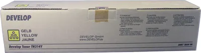 Produktbild von Develop TN-214Y Tonerkartusche A0D72D3 Gelb 18.500 Seiten für Develop ineo+ 200