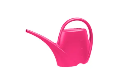 Produktbild von Spring Gießkanne aus Kunststoff, leicht konisch zulaufend, 1,7 L, rosa