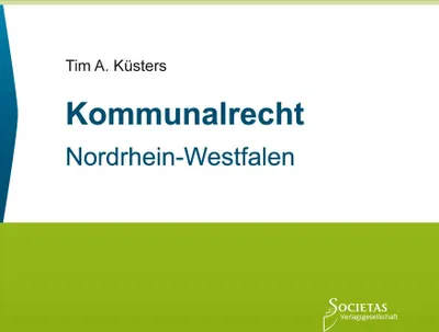 Produktbild von Kommunalrecht Nordrhein-Westfalen