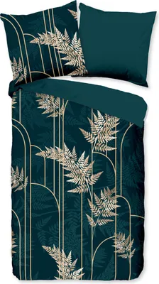 Produktbild von Duvet cover Pure 135x200 + 1* 80x80 cm - golden leaves