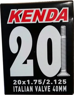 Produktbild von Kenda Presta Fahrradschlauch Schwarz 20´´ / 1.75-2.125 Schwarz 20´´