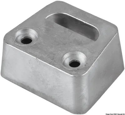 Immagine prodotto di Anodo a piede in alluminio OMC Cobra DuoProp , 1 pezzo
