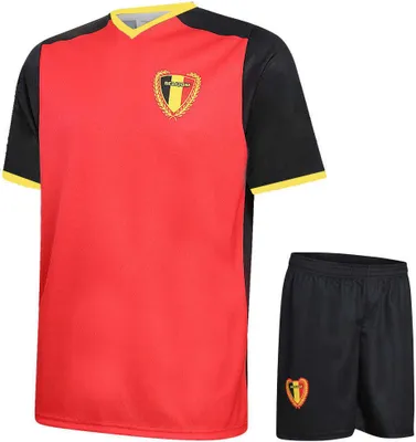 Produktbild von Belgien Fußball Trikot Set Heim - 2022-2024 - Kinder und Erwachsene - M