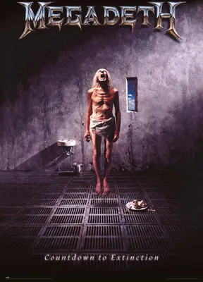 Immagine prodotto di Erik Editores Megadeth Countdown To Extinction Plakat Taglia unica