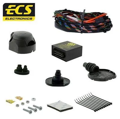 Produktbild von ECS AU036D1 Elektrosatz Anhängerkupplung E-Satz für AUDI A6 Avant (4F5, C6) Anhängevorrichtung