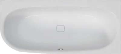 Produktbild von Eck-Badewanne iSensi 1600 x 750 x 450 mm rechts wei