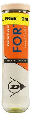 Produktbild von Dunlop Fort Max TP Tennisballe (4-can)