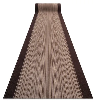 Image de TAPIS DE COULOIR ANTIDÉRAPANT CARNABY marron 67cm marron 67x590 cm