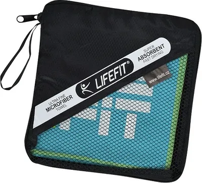 Produktbild von Schnelltrocknendes Handtuch Lifefit 35X70 Türkis,
