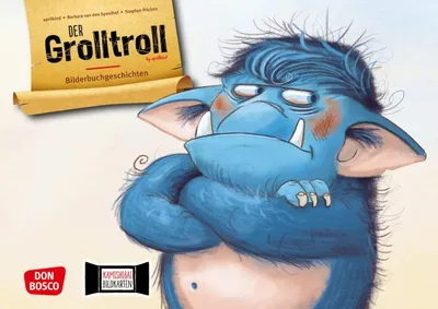 Produktbild von Der Grolltroll. Kamishibai Bildkartenset