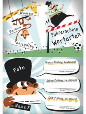 Produktbild von Wortarten - Klassensatz Führerscheine