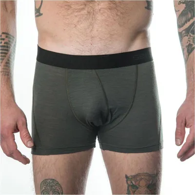 Immagine prodotto di Pantaloncini Sensor Merino Air Uomo Verde Oliva Taglia 2XL 23200014-04