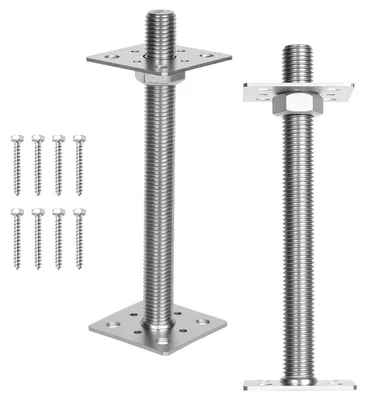 Productafbeelding van Verstelbare steunpilaren voor carport en pergola, 2 stuks