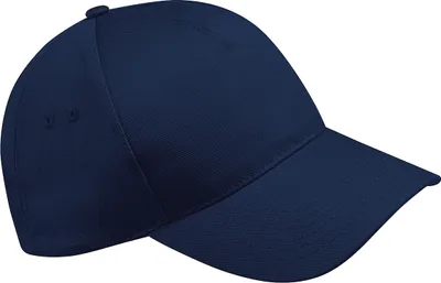 Produktbild von Beechfield Uni 5 Panel Baseballkappe Ultimate (2 Stück/Packung) RW6702 (Einheitsgröße) (Marineblau)