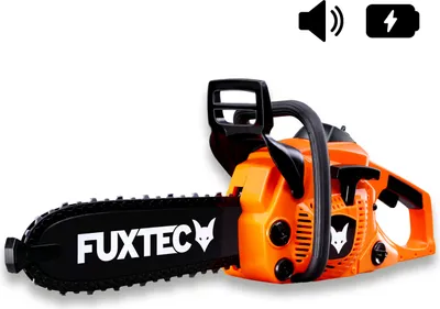 Produktbild von Zabawkowa pila lancuchowa FUXTEC FX-SKS1, z realistycznym dzwiekiem, obracajaca sie pila dla dzieci