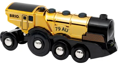 Produktbild von Goldene Batterielok mit Licht und Sound BRIO 63363000