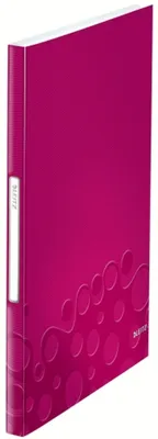 Obrázok produktu pre LEITZ 4632-00-23 WOW A4 PP so 40 rukávmi ružovo-metalický