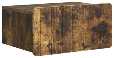 Immagine prodotto di Mobiletto da notte a muro Rovere Fumo 49 x 34,5 x 24 cm