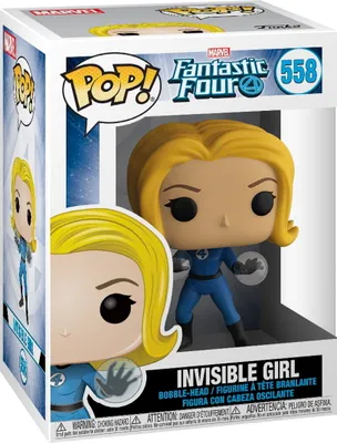 Produktbild von Marvel Fantastic Four - Invisible Girl 558 - Funko Pop! - Vinyl Figur